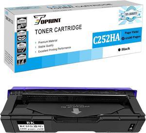 Compatible Toner Cartridge Print Cartridge SP C252 C262 C252HA C262HA Black High Capacity 6500 Pages TOPRINT for Ricoh SP C252 C252DN C252SF C262 C262Dnw C262SFNW Printers