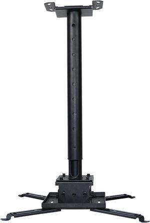 Projector Mount Projector Mounting Projector Stand Bracket Ceiling Projector with Adjustable Telescopic Perfect for Home Or Studio Black Adjustable Projector Stand