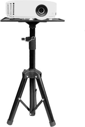 TOMYEUS Projector Mounts Projector Stand Floor-to-Ceiling Three-Legged Heavy-Duty Projector Rack Home Living Room Conference Room Telescopic Projector Shelf Projector Accessories (Size : B)