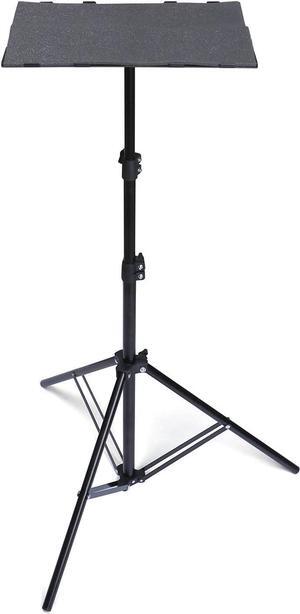 Gadpiparty Projector Mount Projector Tripod Stand Foldable Laptop Tripod Projector Bracket with Tripod Tray Multifunctional Racks Projector Ceiling Mount with Tray(