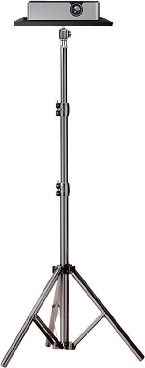 Gadpiparty Projector Mount Stand Projector Bracket Floor Household Tripod with Tray Storage Rack Tripod Projector Bedside Bracket Lifting Universal Vertical Placing Table Projector Stand