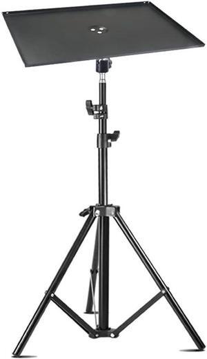 Gadpiparty Projector Stand Tripod Multifunctional Projector Screen Tripod Stand Floor Tripod Metal Stand with Tray Suitable for Home Theater Or Business Meeting Projection Projector Mount