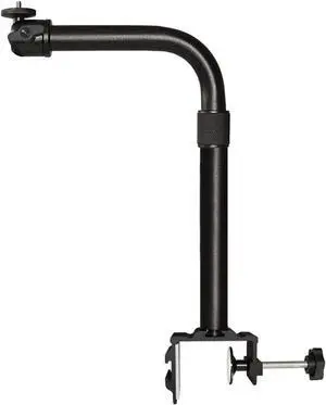 Gadpiparty ENGENDER Projector Mount Projector Stand Gooseneck Bend Telescopic Tube 360 degrees Freely Adjustable Desktop Elbow Bracket Load-bearing 11.02LB Home Office Projector Stand, Black