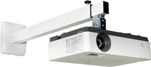 HIHELO Projector Mount Projector Mounting Frame Ceiling Bracket Extendable Arm Wall Mount Bracket Adjustable Bracket Suitable for Home Office Adjustable Projector Stand