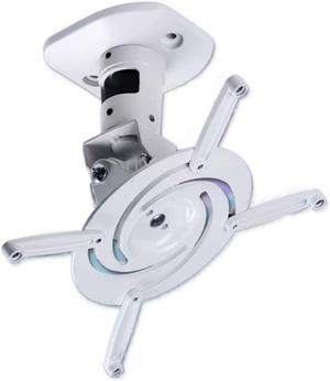 Gadpiparty Projector Tripod Projector Mount Bracket Universal Full Motion Tilt Swivel Aluminum Projector Ceiling Mounted Bracket Rack 13.6kg Projector Stand (Black )