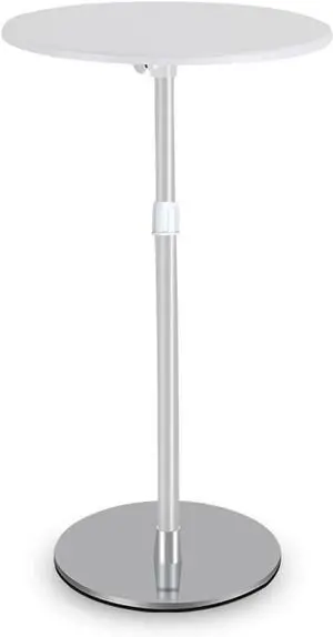 Gadpiparty ENGENDER Projector Mount Projector Stand Laptop Stand Floor Stand Outdoor Portable DJ Equipment with Tray Stand Adjustable Height 33.5 Inches Projector Stand(Color:White)