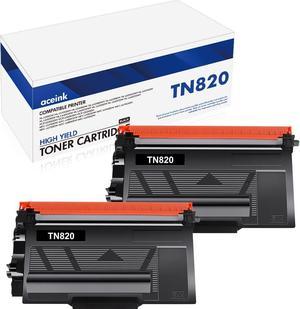 TN820 TN-820 Black Toner Cartridge: Compatible TN-820 Toner Cartridge Replacement for MFC-L5900DW HL-L6200DW MFC-L5700DW MFC L5900DW HL-L5100DN MFC-L5850DW Printer (2-Pack)