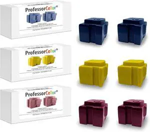 ColorQube 8570 or ColorQube 8580 Ink Replaces 108R00926 108R00927 108R00928 (6 Repackaged OEM Inks), Bundle Includes Bypass Key for use in North American Printers - 13,200 Pages ColorQube 8570 or ColorQube 8580 Ink Replaces 108R00926 108R00927 108R00928 (6 Repackaged OEM Inks), Bundle Includes Bypass Key for use in North American Printers - 13,200 Pages