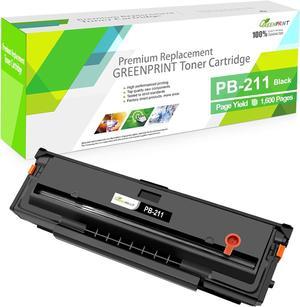 Compatible Toner Cartridge PB-211 PB211 PB 211 PB-211EV PB211EV PB 211EV 1600 Pages Black for Printer P2500W P2502W M6500NW M6550NW M6600NW M6552NW M6602NW GREENPRINT