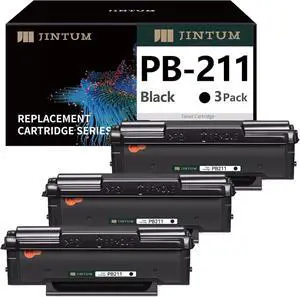 Ennovor JINTUM PB-211 Compatible Toner Cartridge Replacement for Pantum PB-211 PB-211EV for P2502W M6552NW M6600NW P2500W M6602NW M6550NW Printer ( 4 Pack )