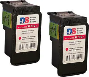 High Capacity 2-Pack SL-870-1 Replacement Ink Cartridge for use in SendPro® Mailstation (csd1) 18ml Each