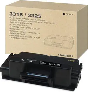 Workcentre 3315 / 3325 Black High Capacity Toner-Cartridge Replacement for Xerox 106R02311 Toner Cartridge for WorkCentre 3315 3315DN 3325 3325DN 3325DNI Printer