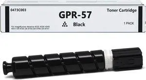 GPR57 GPR-57 Remanfactured 0473C003 Black Toner Cartridge Replacement for imageRunner Advance 4525i 4535i 4545i (Black,42100 Pages)