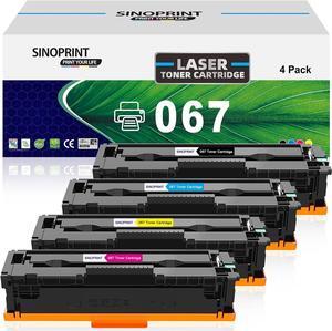 067 067H Toner Cartridge MF656Cdw Compatible Replacement for Canon imageCLASS MF656Cdw LBP632Cdw MF653Cdw LBP633Cdw MF654Cdw Printer High Yield CRG-067 CRG067 Ink 4-Packs