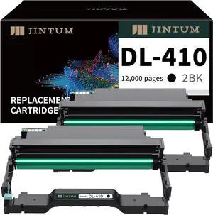Ennovor JINTUM DL-410 Drum Unit Compatible with Pantum DL410 DL-410 for M7102DW P3012DW M6800FDW M7100DW M7200FDW M6802FDW M7102DN M7202FDW Printer (2 Black)