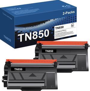 TN-850 TN850 High Yield Toner Cartridge TN820 Black Compatible Cartridge Repalcement for Brother MFC-L5850DW HL-L6200DW MFC-L5900DW MFC-L5700DW HL-L5200DW MFC-L5800DW DCP-L5500DN Printer (2-Pack)