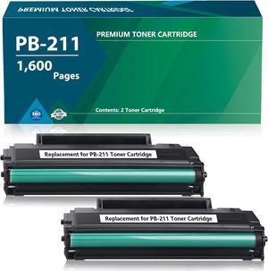 PB-211 Toner Cartridge Compatible for Pantum PB-211 PB211 PB-211E PB211EV Toner Cartridge Work with Pantum P2502W P2500W M6552NW M6550NW M6600NW M6602NW Printer Series (2 Pack)