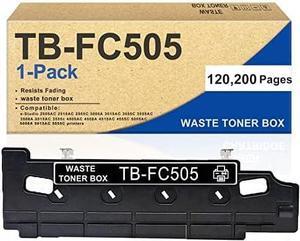 TB-FC505 TBFC505 Waste Container 1 Pack - Compatible TBFC505 TBFC50 TB-FC50 Waste Toner Box Replacement for Toshiba e-Studio 2505AC 2515AC 2555C 3005A 3015AC 3055C 3505AC 3508A 3515AC 3555c Printers