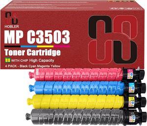 MP C3503 Toner Cartridges Compatible for Ricoh 841813 841816 841815 841814 Toner Cartridge Work for Ricoh MP C3003 C3503 C3503SP C3004 C3004SP C3504 C3504SP Printers