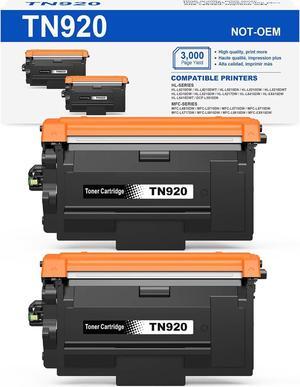 TN920 Toner Cartridge for Brother TN920XL TN920UXXL TN-920 TN 920 Work for Brother HL-L6210DW HL-L6210DWT MFC-L6810DW HL-L5210DW HL-L5210DWT HL-L5210DN Printer - Print up to 3,000 Pages