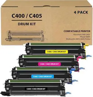 Ennovor Versalink C400 C405 Drum Kit Compatible for Xerox Versalink C400 C405 108R01121 Imaging Drum Unit for Phaser 6600DN 6600N 6600 WorkCentre 6605DN 6605N 6655 VersaLink C400DN C400N C405DN