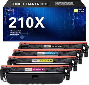 210X Toner Cartridges Set Replacement  210X Toner Cartridges 4 Pack High Yield,210A Toner Cartridges,Work with HP Color Laserjet Pro MFP 4301fdw Wireless Printer,4301fdn 4201dn 4201dw Printer