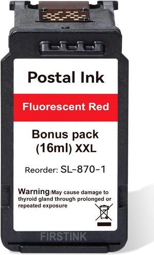 High Capacity Premium SL-870-1 Red Ink Cartridge SL870-1 SL8701 XXL Fluorescent Red Ink Cartridge sl-870-1 Replacement for The PB SendPro Mailstation Series Postage Meter CSD1