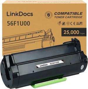 56F1U00 Ultra High Yield Toner Cartridge Replacement for Lexmark 56F1U00 Work for Lexmark MS521 MS621 MS622 MX521 MX522 MX622 Laser Printer 25000 Pages 1 Pack