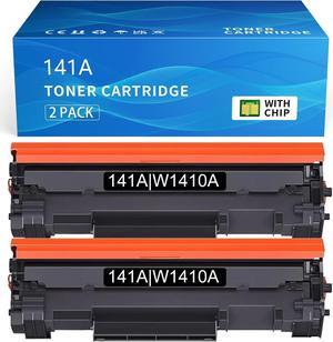 W1410A Toner Cartridge Compatible  141A Black Laserjet Toner Cartridge with Chip 2 Pack  Laserjet M110W Toner Cartridges