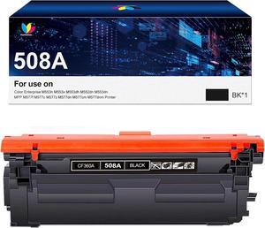 508A Toner Cartridge compatible for 508A 508X CF360A for Color Enterprise M553 M553n M553dn M553x 553 M552 MFP M577 Printer Ink(Black,1Pack)