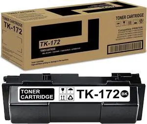Ennovor pgisoxt 1 Pack TK-172 1T02LZ0US0 Black Toner Cartridge High Yield Compatible TK-172 TK172 Replacement for Kyocera ECOSYS P2135d P2135dn FS-1320D FS-1370DN Printer (up to 7,500 Pages)