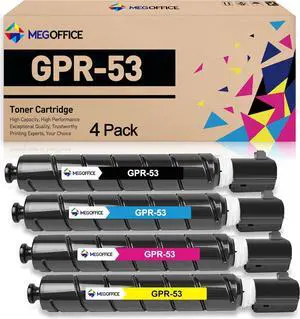 Compatible Toner Cartridge Replacement for GPR-53 GPR53 for Canon ImageRunner Advance C3530 C3530i C3525 C3525i C3325 C3325i DX C3830 C3830i C3320 C3320F C3320L C3325 C3330 C3520i Printer
