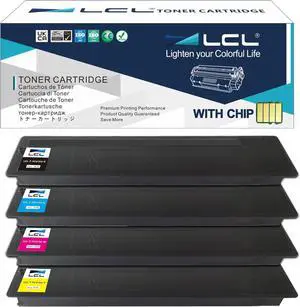 Ennovor LCL Compatible T-FC415U High Yield Toner Cartridge Replacement for Toshiba E-Studio 2515AC 3015AC 3515AC 4515AC 5015AC Printer (Black Cyan Yellow Magenta, 4 Pack)