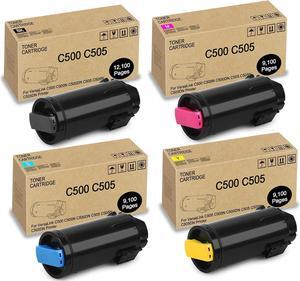 VersaLink C500 C505 High Capacity Toner Cartridge for 106R03869 106R03866 106R03867 106R03868 Toner Compatible with Versalink C500 C500DN C500N C505 C505DN C505N C505S C505X Printer