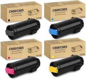 VersaLink C600 C605 Toner Cartridge High Yield Replacement for Xerox VersaLink C605 C600 C600DN C600DT C600DX C600DXF C600DXP C600N C605X C605XF C605XP C605XTF C605XT Printer
