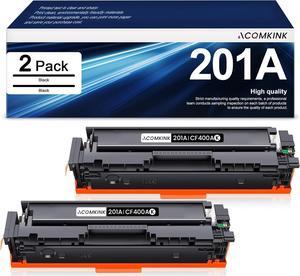 201A Toner Cartridge Black Replacement 201A CF400A Color Pro M252dw MFP M277c6 M277dw Printer Ink Cartridge,2 Pack
