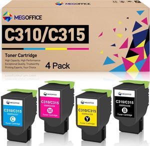 Compatible Toner Cartridge Replacement for Xerox C310 C315 C310DNI C310DNIM C315 C315DNI Printer (006R004356 006R004357 006R004358 006R004359, 4 Pack)