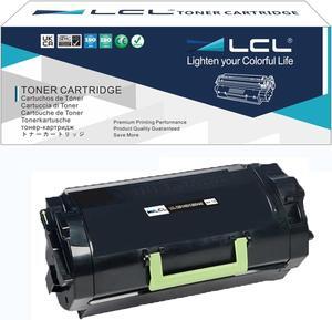 LCL Compatible Toner Cartridge Replacement for Lexmark 53B1H00 53B0HA0 53B1000 25000 Pages MS817D MS818DN MS817N MS817n MS817dn MS818dn (1-Pack Black)