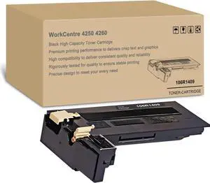 Ennovor 106R1409 Black High Capacity Toner Cartridge Compatible for Xerox WorkCentre 4250 4250C 4250S 4250X 4250XF 4260 4260S 4260X 4260XF Printer, (25,000 Pages)