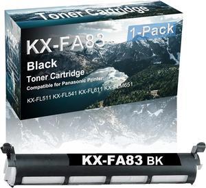 1-Pack Compatible High Yield KX-FL511 KX-FL541 KX-FL611 KX-FLM651 Laser Printer Toner Cartridge Replacement for Panasonic KXFA83 | KX-FA83 Printer Cartridge (Black)
