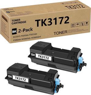 TK 3172 TK3172 Toner Cartridge Replacement for Kyocera TK3172 TK-3172 for ECOSYS P3050dn P3055dn P3060dn M3860idn M3860idnf Printers 15,000 Pages 2 Pack