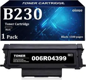 B230 B225 B235 Standard Capacity Black Toner Cartridges Replacement for 006R04399 Toner Cartridge for Xerox B230 B225 B235 Printer, 1,500 Page-Yield,Black-Without chip B230 B225 B235 Standard Capacity Black Toner Cartridges Replacement for 006R04399 Toner Cartridge for Xerox B230 B225 B235 Printer, 1,500 Page-Yield,Black-Without chip
