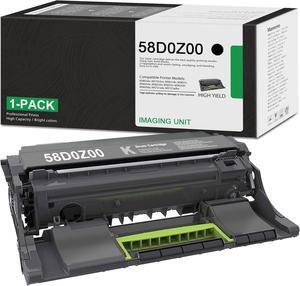 58D0Z00 Black Imaging Unit - MNRS Compatible 58D0Z00 Drum Unit Replacement for Lexmark B2865dw MS821dn MS821n MS823dn MS825dn MS826de MS725dvn MX721ade MX722ade MX822ade MX826ade Printer(1-Pack)