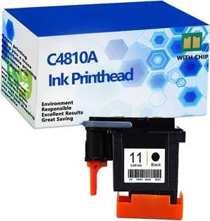 Ennovor 11 Ink Printhead Compatible Replacement Suitable for HP Designjet 500 800 Business Inkjet 1200 C4810A C4811A C4812A C4813A Printers Printer,Black-1 Pack