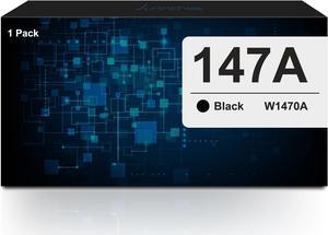 147A Black Toner Cartridge | W1470A Toner Compatible for Enterprise M610 M611 M611 M612 MFP M634 M635 M636 Printer, 1-Pack