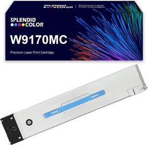 W9170MC Toner Cartridge Remanufactured 1Pack W9170MC Black Toner Cartridge Replacement for Color Managed MFP E87740dn E87750dn E87760dn E87770dn E87740z E87750z E87760z E87770Z Series Printers