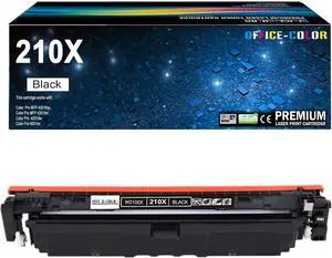 210A 210X Black Toner Cartridges Replacement for 210X W2100X 210A High Yield Toner Works with Color MFP 4301fdw 4301fdn Pro 4201dw 4201dn Series Printer Ink (1 Pack)