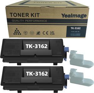 TK3162 Compatible Kyocera TK-3162 Black Toner Cartridge for Kyocera ECOSYS 3155dn P3145dn P3150dn M3145idn M3645idn M3860idn M3860idnf P3045dn P3050dn P3055dn P3060dn P3260dn (2 Pack)