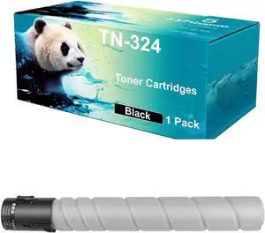 Compatible Printer - Replacement for TN-324K TN-324JK A8DA130 A8DA13C TN-324C TN-324AC A8DA430 A8DA43A TN-324M TN-324AM A8DA330 A8DA33D TN-324Y TN-324AY A8DA230 Toner Cartridges (Black 1Pack)