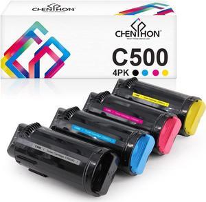 VersaLink C500 C505 Toner Cartridge Replacement for Xerox C500 C505 106R03862 106R03863 106R03864 106R03865 Toner use for Xerox VersaLink C500 C500N C500DN C505 C505S Printer Toner (KCMY)